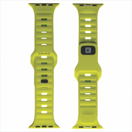 Evelatus Evelatus Watch 38/40/41 Sport Silicone Loop Ultra Yellow