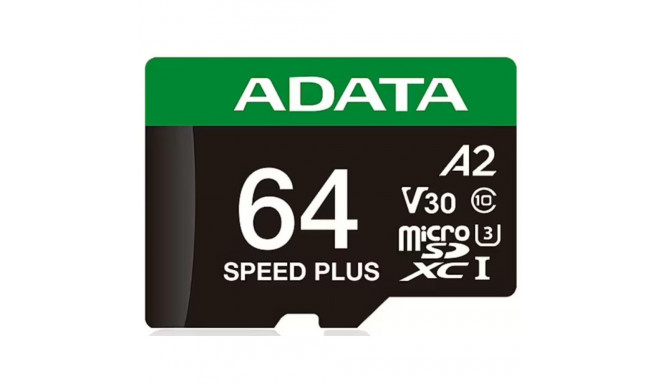 ADATA MEMORY MICRO SDXC 64GB UHS-I/UD64GUI3V30A2SP-RA1