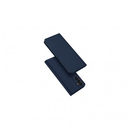 Dux Ducis Samsung Galaxy A14 4G / 5G Cover with Flip Card Wallet Stand Case Blue