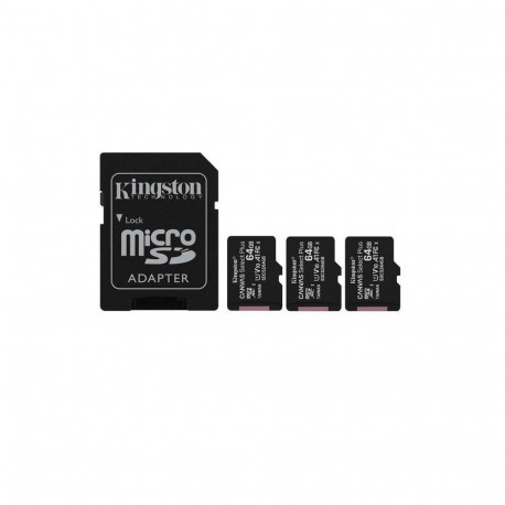 Kingston MEMORY MICRO SDXC 64GB UHS-I/3PACK SDCG4/64GB
