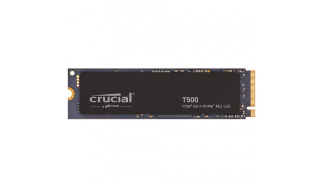 Crucial SSD||T500|4TB|M.2|PCIe Gen4|NVMe|3D NAND|Write speed 6900 MBytes/sec|Read speed 7000 MBytes/
