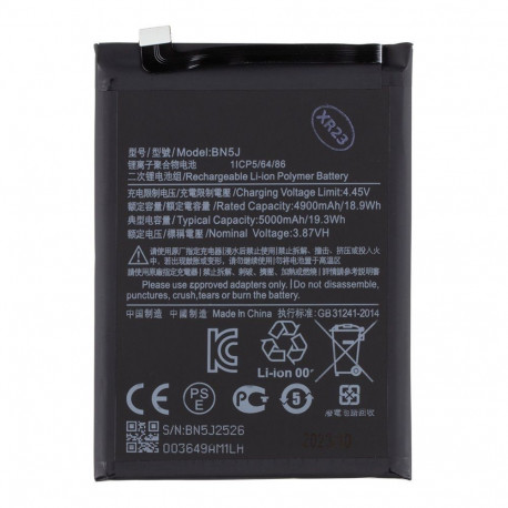 - BN5J Xiaomi Battery 5000mAh (OEM)