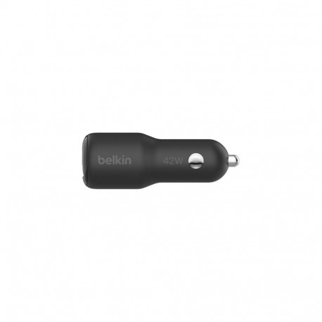Belkin BOOST CHARGE 42w - 30w USB-C PD PPS + 12w USB-A Car Charger, Black |