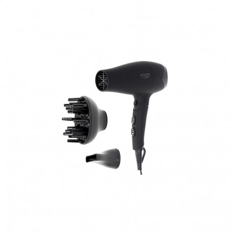 Adler Hair dryer AD 2267 2100 W, Number of temperature settings 3, Diffuser nozzle, Black