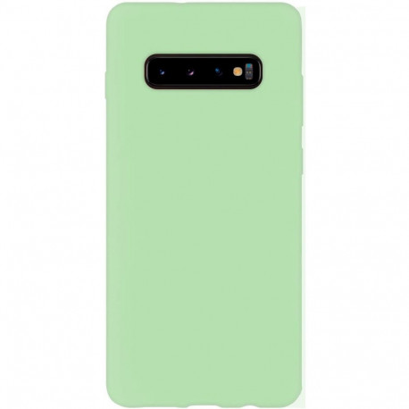 Evelatus Samsung Galaxy S10 Nano Silicone Case Soft Touch TPU Mint