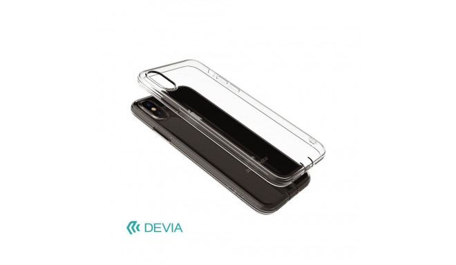 Devia Apple iPhone X Shockproof soft case Clear tea