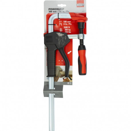 BESSEY One-handed Clamp EHZ-2K 300/100