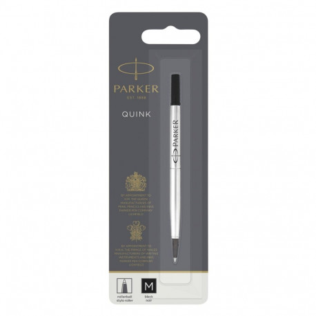 Parker rollerball täitepadrun M must (blisterpakend)