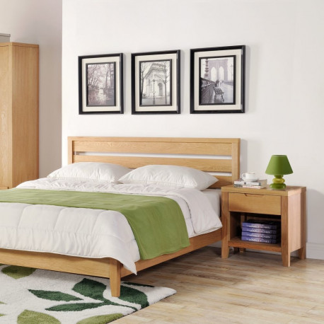 Nightstand CHAMBA 40x50xH55cm, oak