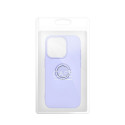 SILICONE RING case for SAMSUNG A17 violet