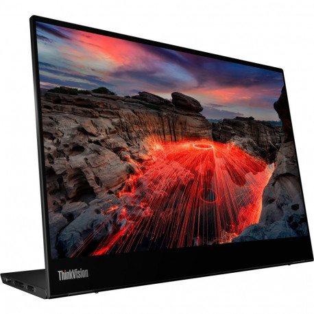 Lenovo ThinkVision M14t Gen2 - 14 - black, 2.2K, IPS, USB-C