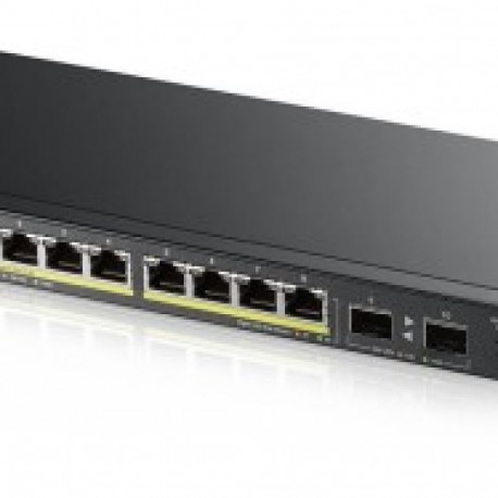 ZYXEL GS1100-10HPV2, UNMANAGED POE 8X GIGABIT, 2X FIBER UPLINK, 130 WATT POE (5Y WARRANTY)