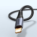 Joyroom Audio Transfer Series SY-A06 mini jack 3.5 mm / Lightning cable 1.2 m - black