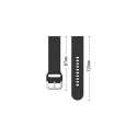 Silicone Strap TYS band for Samsung Galaxy Watch 45 / 46 / 47 mm - black