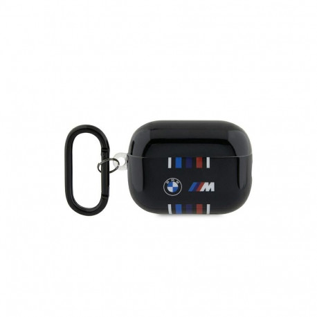 BMW BMAP222SWTK AirPods Pro 2 gen cover black/black Multiple Colored Lines