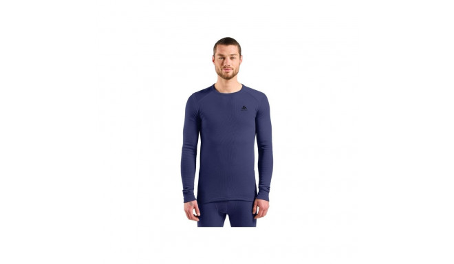 Odlo BL TOP crew neck l/s ACTIVE WARM long-sleeved thermal underwear, size M, blue