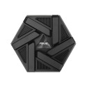 ASUS RT-AXE7800 juhtmevaba ruuter kolme sagedusalaga (2.4 GHz / 5 GHz / 6 GHz) must