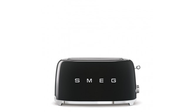 Smeg TSF02BLEU röster, 4-viiluline, must, metallkorpus