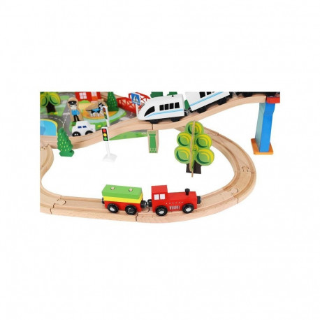 Puidust patareitoitega rong