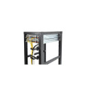 StarTech.com Multi-Directional Vertical Server Rack Cable Management D-Ring Hook 2.4x3.9in (6x10cm)