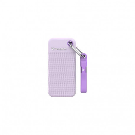 Verbatim Pocket SSD USB 3.2 Gen 2 1TB Purple incl. two rubber sleeves
