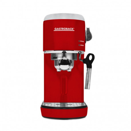 Gastroback 42719 Design Espresso Piccolo red