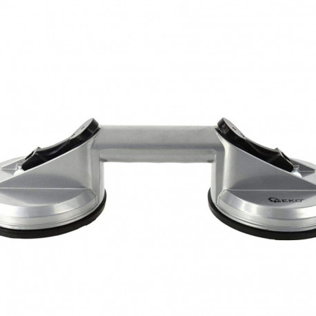 Suction cup 2x115mm Aluminium Geko