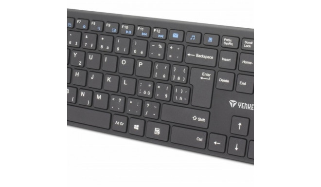 YKM 2008CS Tibe wireless keyboard + mouse set
