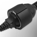 Adapter IEC 320 C14 / SCHUKO