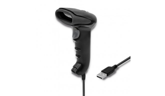 Here is a detailed breakdown and description for a Wireless 1D/2D Barcode Scanner:
