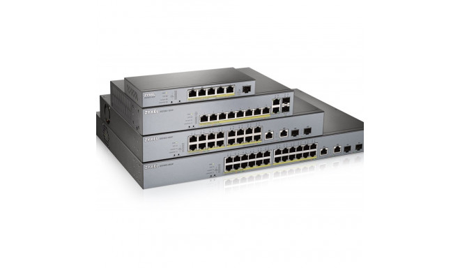 GS1350-26HP CCTV PoE LR 375W Switch