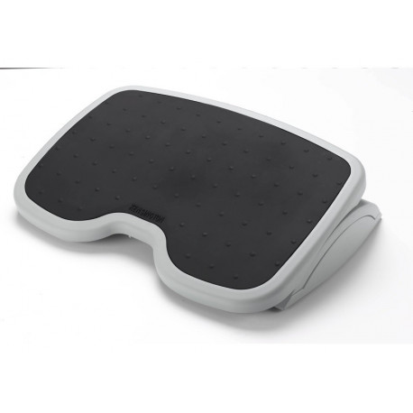 The SoleMate Footrest is an ergonomic office accessory designed to improve posture,