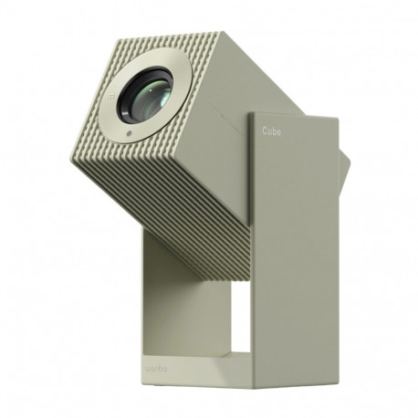Wanbo Cube 2 Pro Green Projector 500 ANSI, Android TV 11, Gimbal