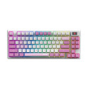 MSI FORGE GK600 TKL WIRELESS VIOLET | Gaming keyboard | Wireless | US | 2.4 GHz Wireless, Bluetooth,