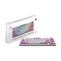 MSI FORGE GK600 TKL WIRELESS VIOLET | Gaming keyboard | Wireless | US | 2.4 GHz Wireless, Bluetooth,