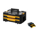 DEWALT TSTAK IV kast + 2 sahtlit