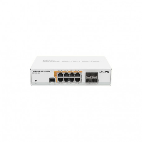 MikroTik | Cloud Router Switch CRS112-8P-4S-IN | 12 month(s)