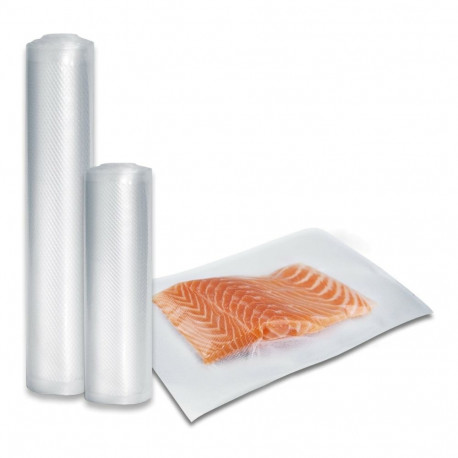 Caso | Foil set 1 for vacuuming + Sous Vide Cooking | 01235 | Dimensions (W x L) 20 x 30 cm, 20 x 60