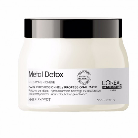 L'ORÉAL PROFESSIONNEL PARIS METAL DETOX Mascarilla para Cabello dañado 500 ml