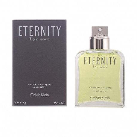 CALVIN KLEIN ETERNITY FOR MEN eau de toilette vaporizador 200 ml