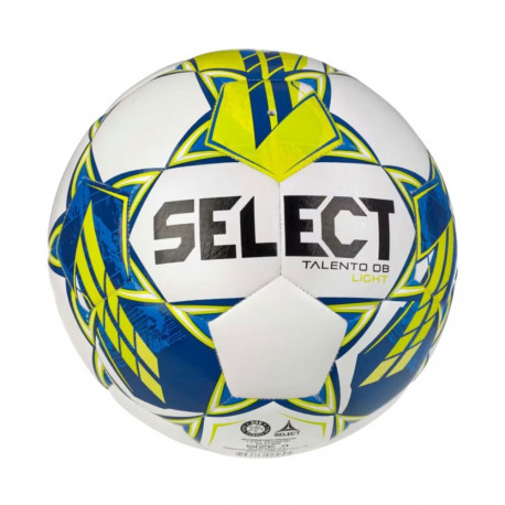 Piłka nożna Select Talento DB v23 biało-żółta 18733 4