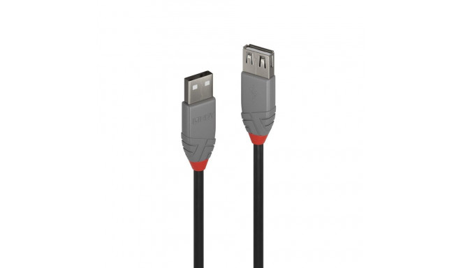 1m USB 2.0 Type A Extension Cable, Anthra Line