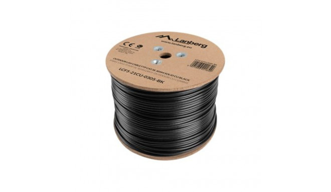 LANBERG LCF5-21CU-0305-BK FTP soonkaabel CU välistingimustesse, cat. 5e, 305m, must