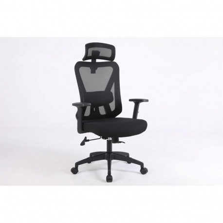 Office Chair - Activejet T5 Ergonomic, Adjustable Height 107-124 cm, 120 kg Black