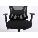 Office Chair - Activejet T5 Ergonomic, Adjustable Height 107-124 cm, 120 kg Black
