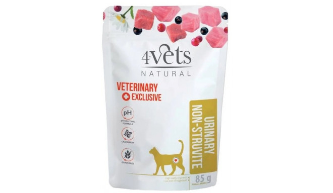 4Vets cat wet food Natural Urinary Non-Struvite 85g