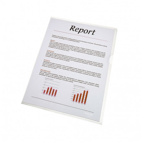 Kiletasku Esselte A5, läbipaistev, 100 tk