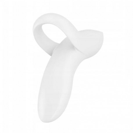 Satisfyer sõrmvibrataator Bold Lover, valge