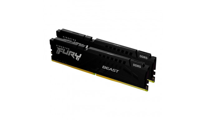Kingston DRAM 64GB 6000MT/s DDR5 CL36 DIMM (Kit of 2) FURY Beast Black EXPO