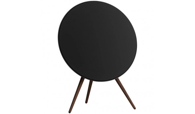 Beosound A9 5th Gen Speaker Black Anthracite (Back Black/Cover Black/Legs Dark Oak)